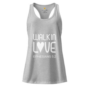 Women’s fitted racerback tank top