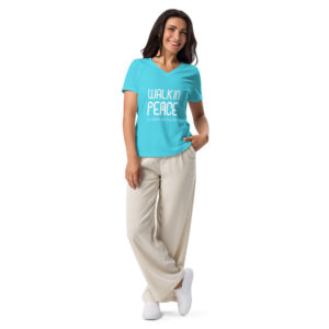 Women’s relaxed v-neck t-shirt