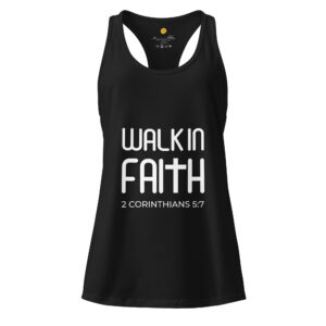 Women’s fitted racerback tank top