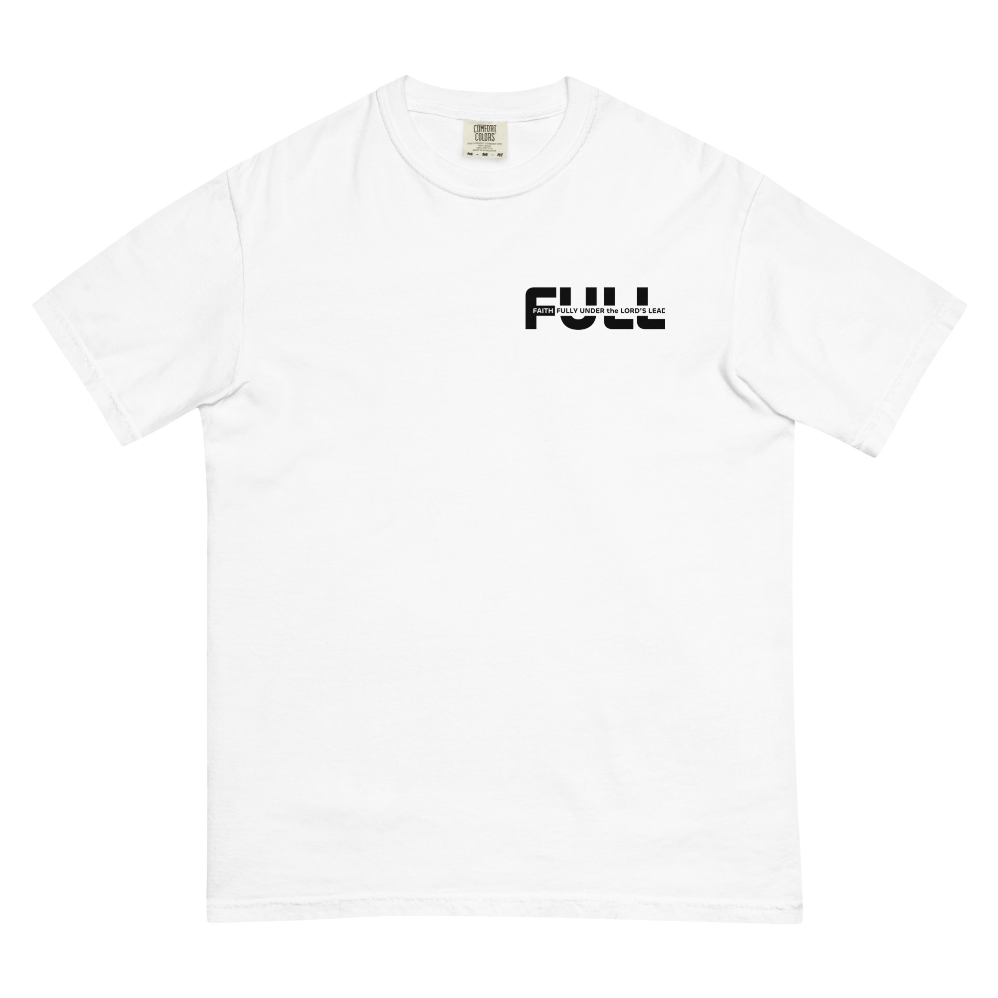 FULL - White Tee (Proverbs 3:5-6)