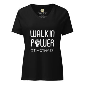 Walk In Power V-neck T-shirt